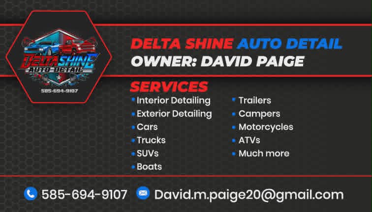 Delta Shine Business Card